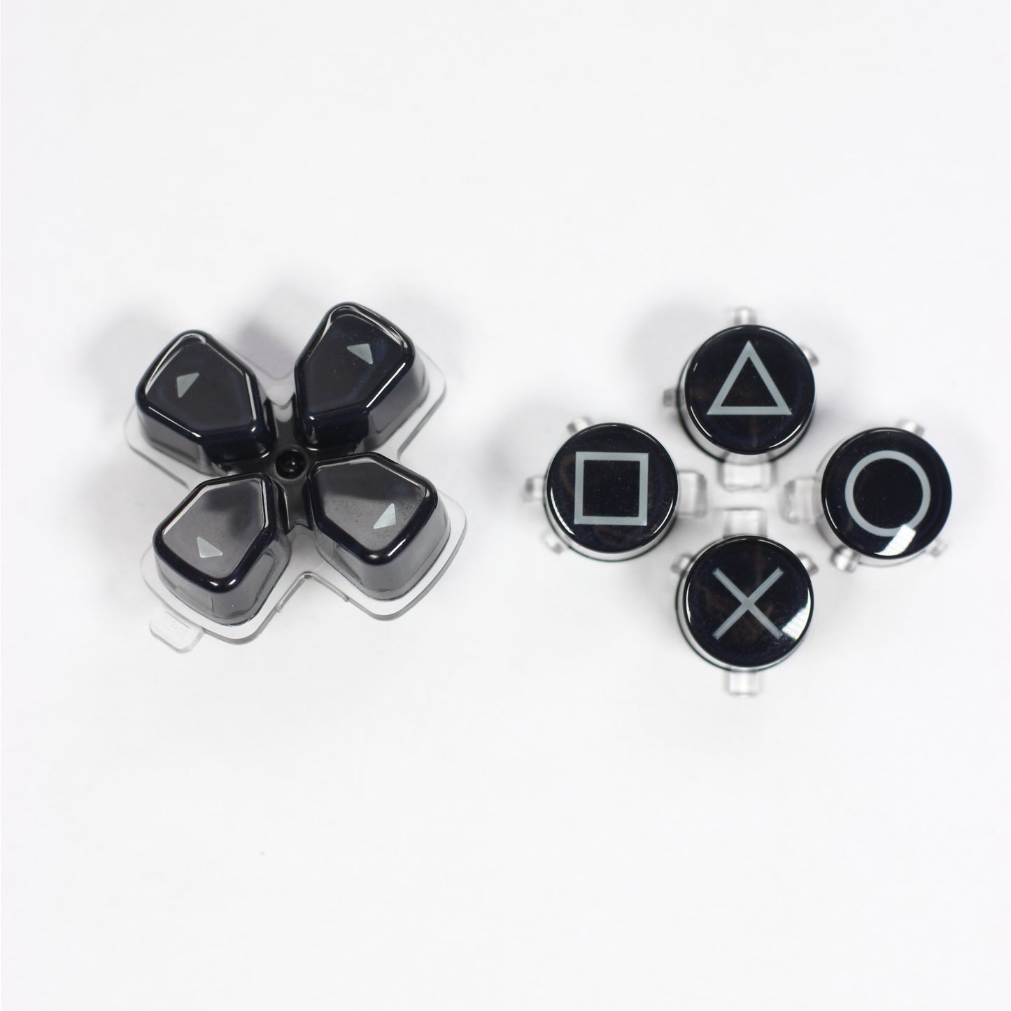 kit de boutons d'origine black midnight pour manette dualsense PS5