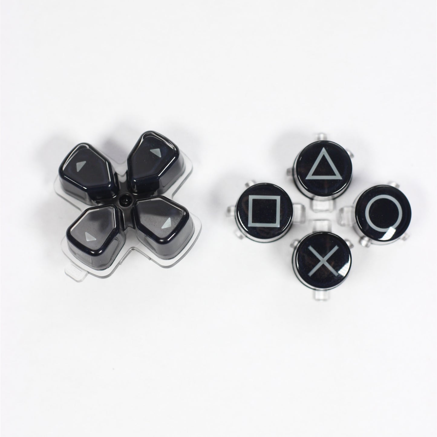 kit de boutons d'origine black midnight  pour manette dualsense PS5