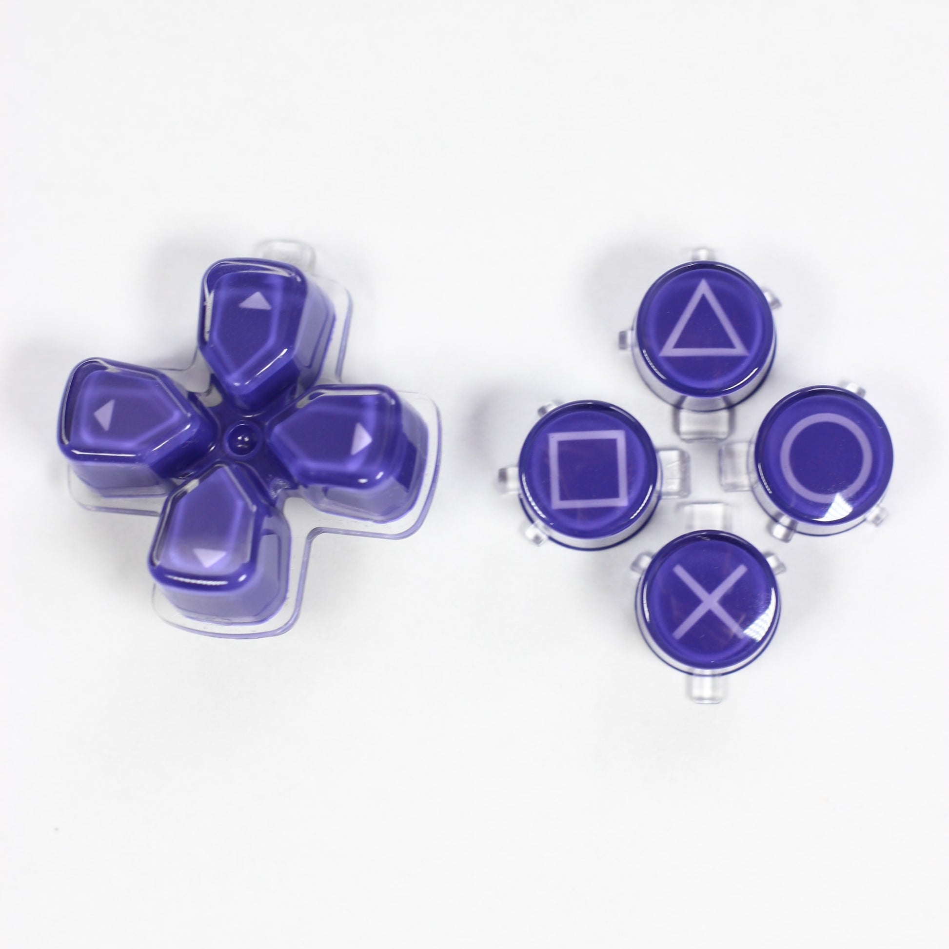 kit de boutons d'origine galactic purple pour manette dualsense PS5 