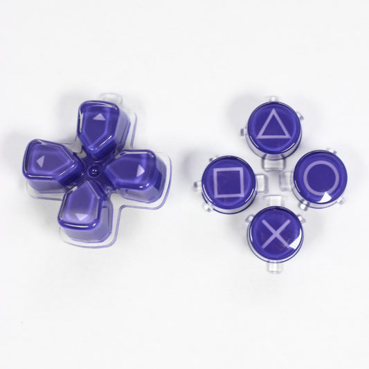 kit de boutons d'origine galactic purple pour manette dualsense PS5 