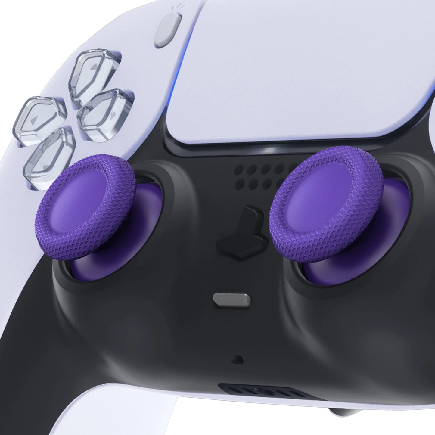 Des joysticks pour manette playstation 5 de couleur violette