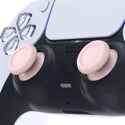 Des joysticks pour manette playstation 5 de couleur rose pale