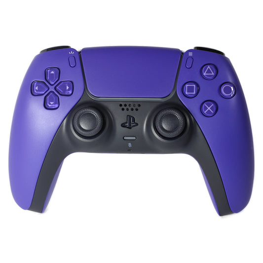 Une manette playstation 5 de couleur galactic purple