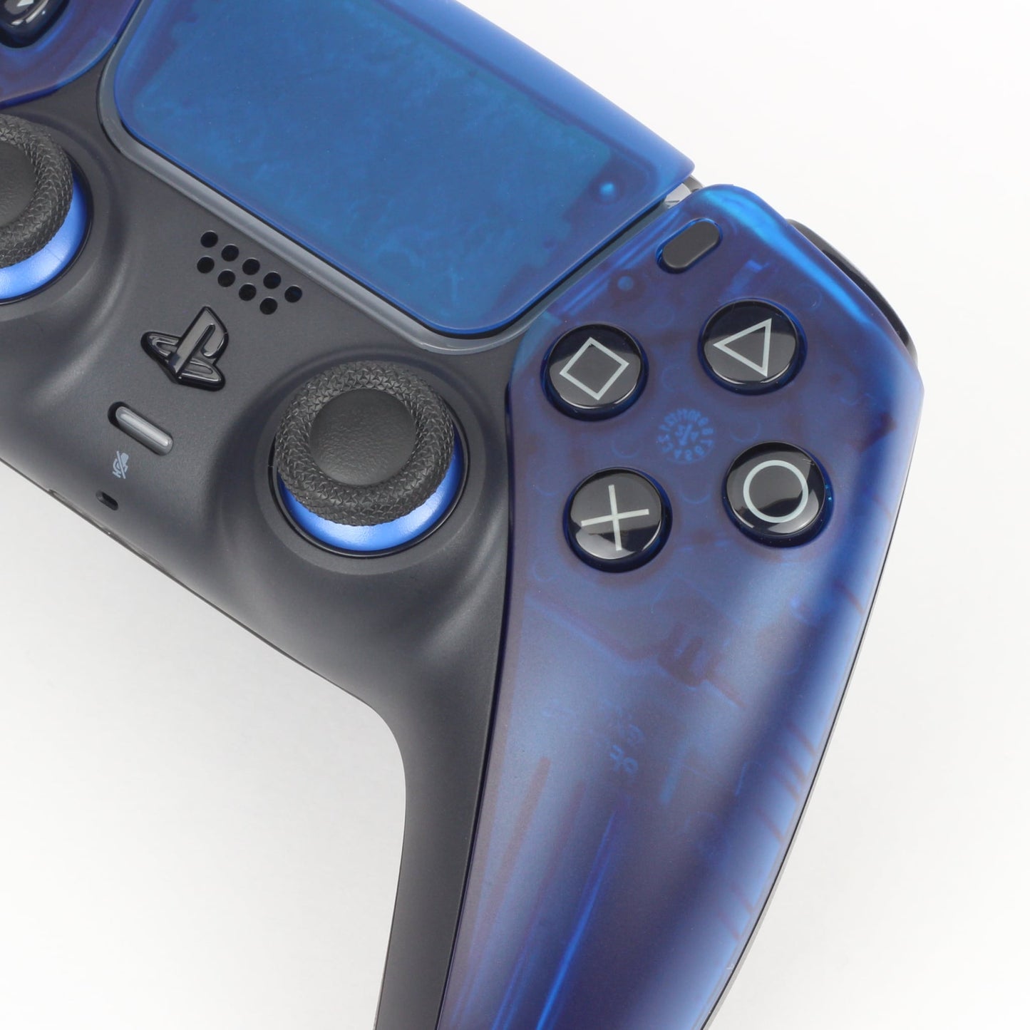 Manette PS5 à palettes Clean Blue