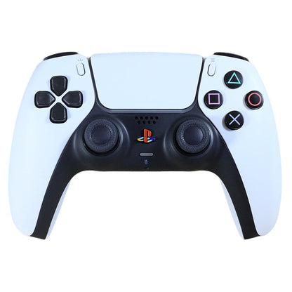 Une manette playstation 5 blanche vintage