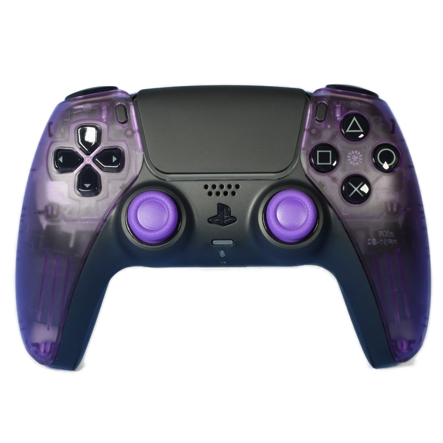 Manette PS5 à palettes clean purple