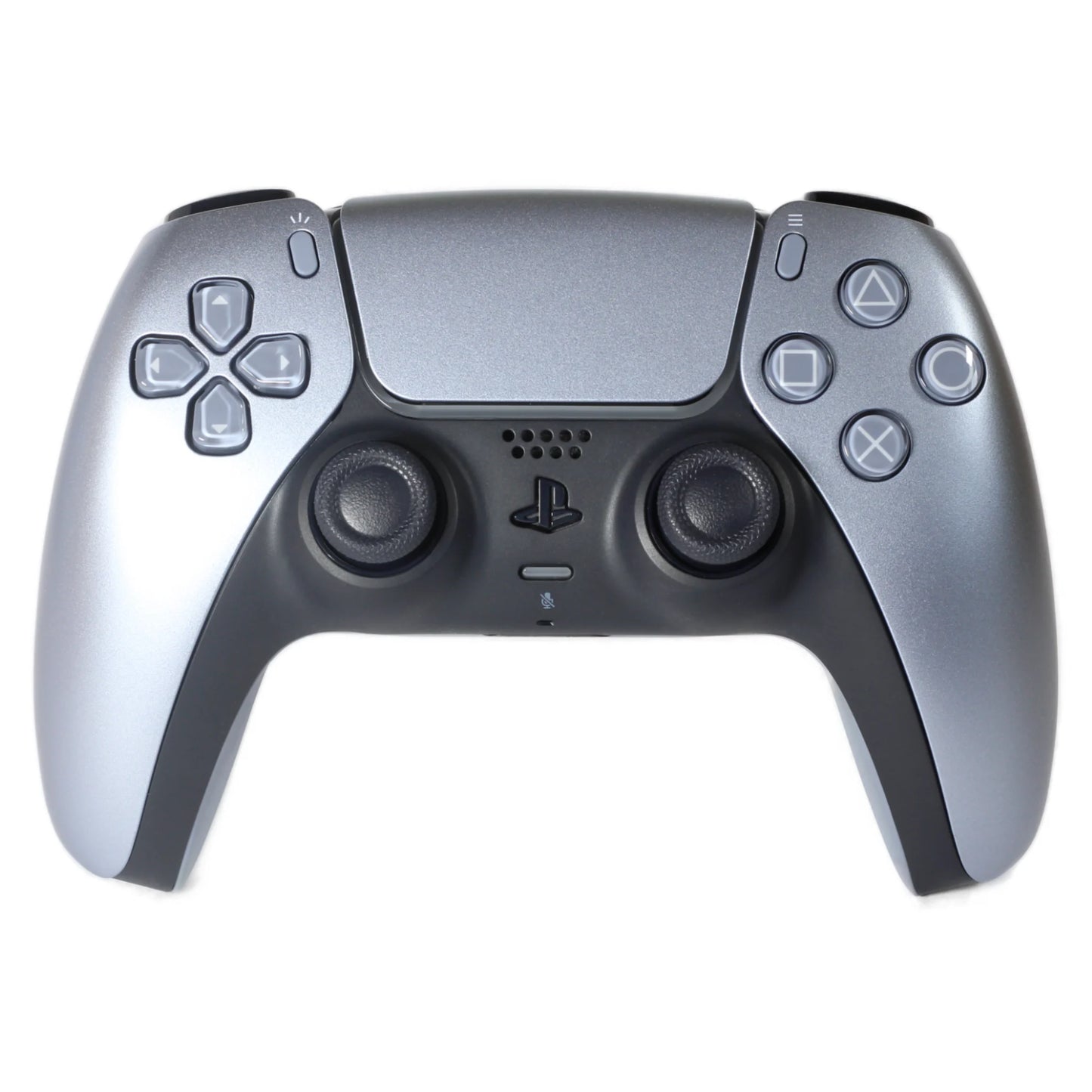 Une manette playstation 5 de couleur sterling silver